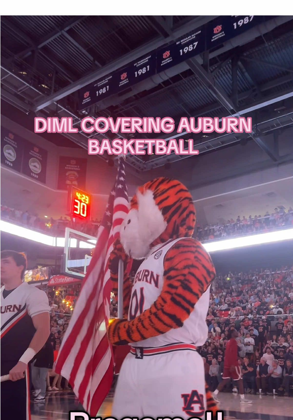 #DIML covering #Auburn Basketball🏀 #fyp #sports #sportstiktok #auburntigers #auburnbasketball #ncaabasketball #sportsreporter