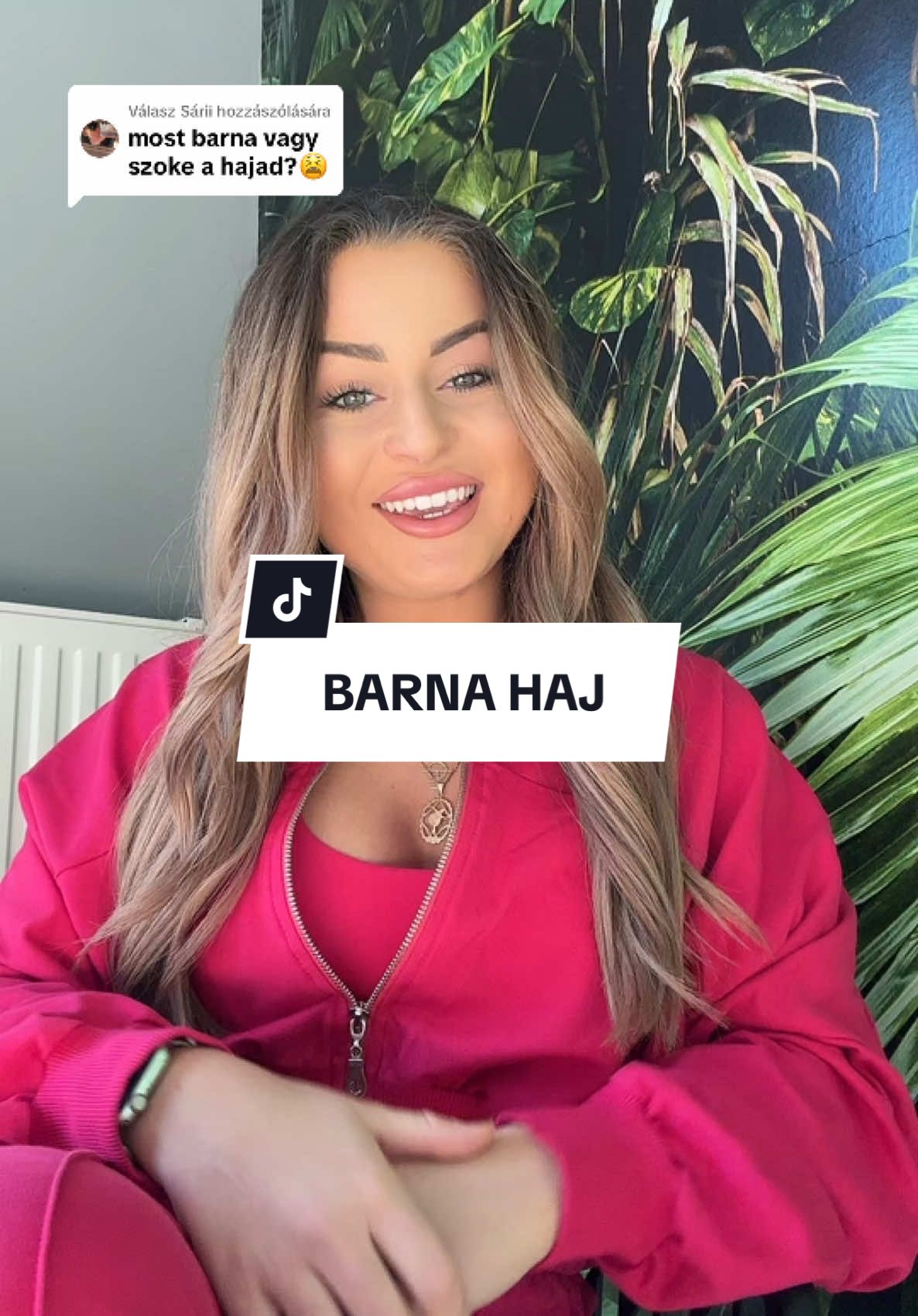 Válasz @Sárii részére Tudom ez még sötétszőke, de most kezdtuk el a folyamatot, hogy szokebol barna legyek😀🤝🏾