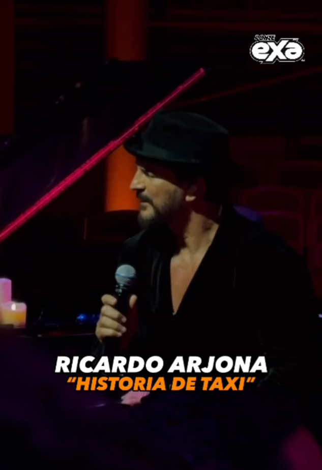 #RicardoArjona nos canta “Historia de taxi” 🚕🎤🎶👏 ¡En vivo desde una experiencia exclusiva donde lo conocimos más! 🥰 #PonteExa 