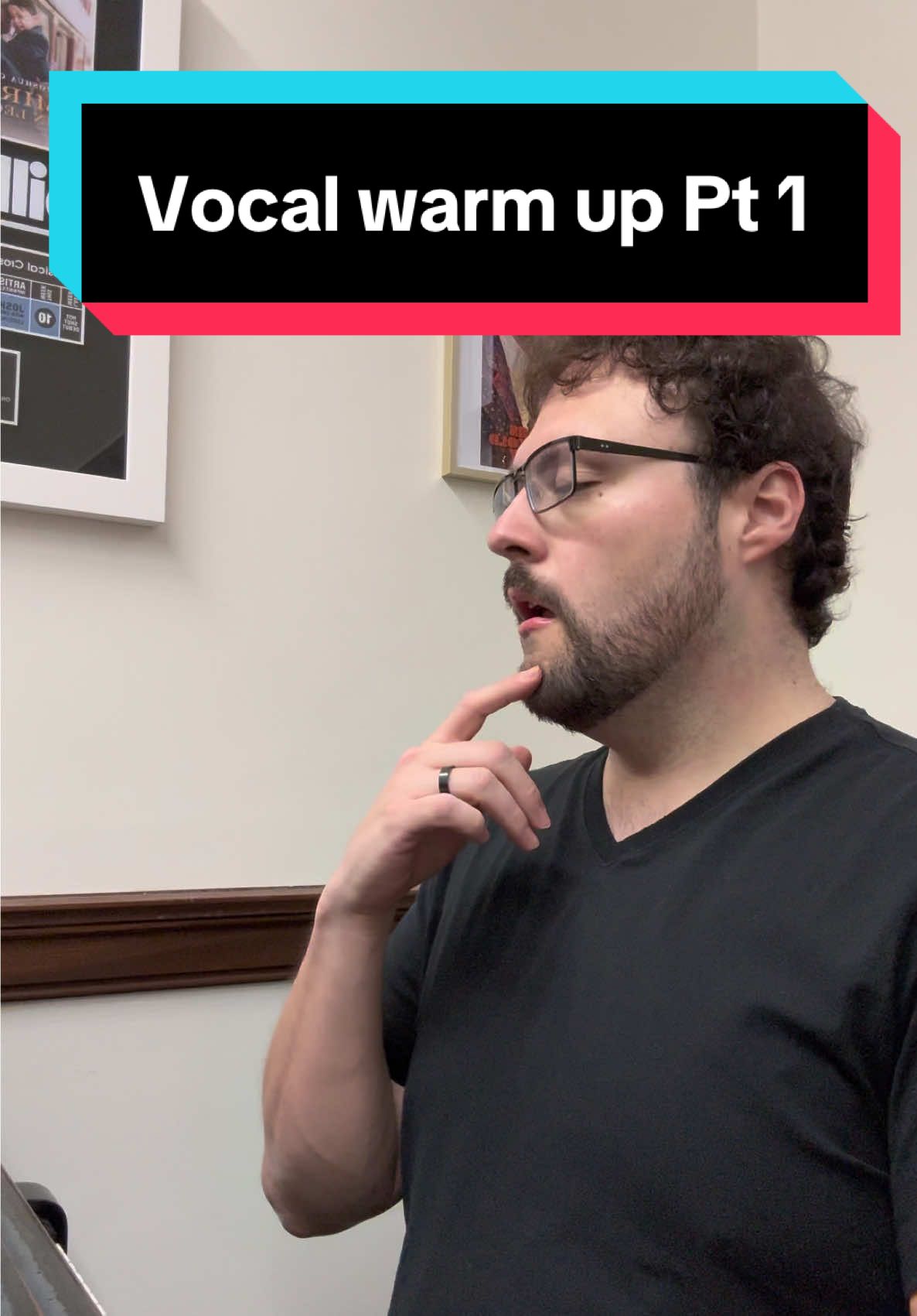 Vocal warm up as an Opera Singer and Voice Professor Part 1  Every day I start my singing with this exercise. Starting with the SOVT and moving into staccato function shows me where I’m at in terms of my vocal health for the day.  As a voice Professor, I have to make sure I am managing my vocal load and keeping my voice in shape as well. You want to start with something low impact to do your daily check before you start going into full go mode.  What singing questions can I answer for you?  #operasinger #tenor #voicelessons #voiceteacher 