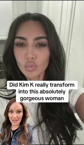 so beautiful #kimkardashian #kimk #transformation 