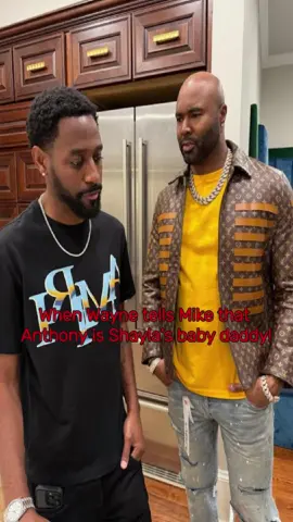 When Wayne tells Mike that Anthony is Shayla’s baby daddy! #Wayne #Mike #Anthony #Shayla’s #KountryWayne#Jesusispoppin#God#Jesusbeenpoppin#WayneColley#letthatsizzleinyourspirit#helpisontheway#Love#relationships 