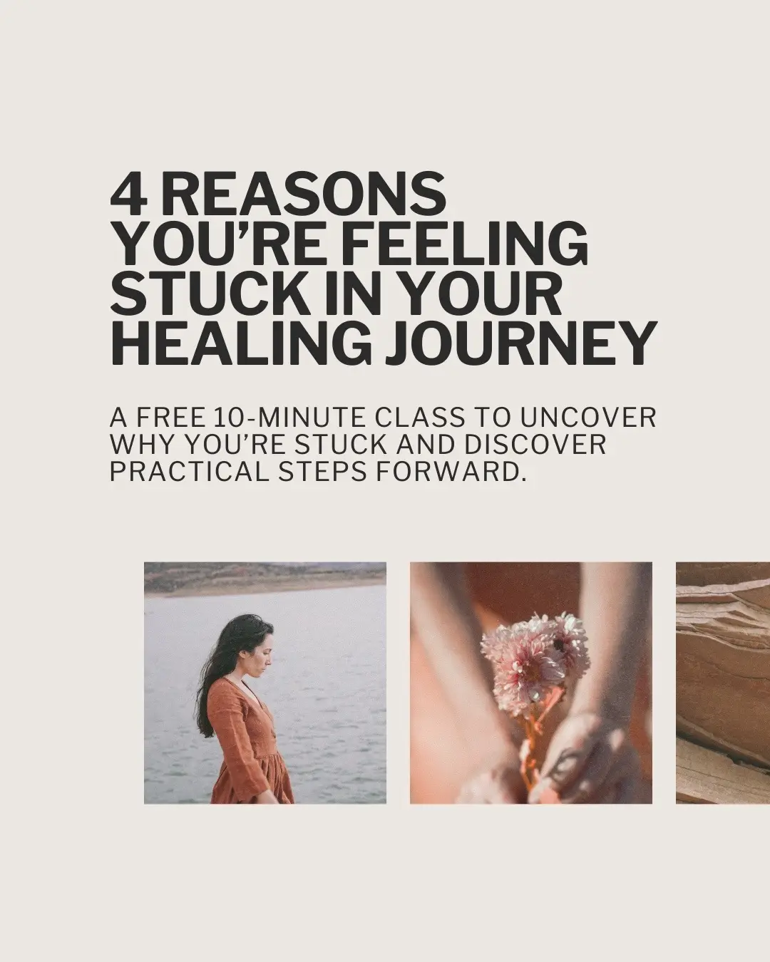 Are you doing everything you can for your wellness but still feel like true healing is just out of reach? If so, you’re not alone, and there’s probably a good reason why it feels this way.                                                     In this free 10-minute class, I’ll walk you through four key reasons you might feel blocked in your healing journey and show you how to address them so you can finally experience the deep, lasting healing you deserve.                                                     As someone with over six years of professional experience in the holistic healing space—and someone who’s navigated my own healing journey holistically—I’ve seen these patterns time and time again.                                                     This class is your first step toward getting unstuck and reclaiming your well-being.                                                     Comment UNSTUCK to get access to the class.                                                     #HealingJourney #wellnessjourney #holistichealing #holisticwellness #womenswellness