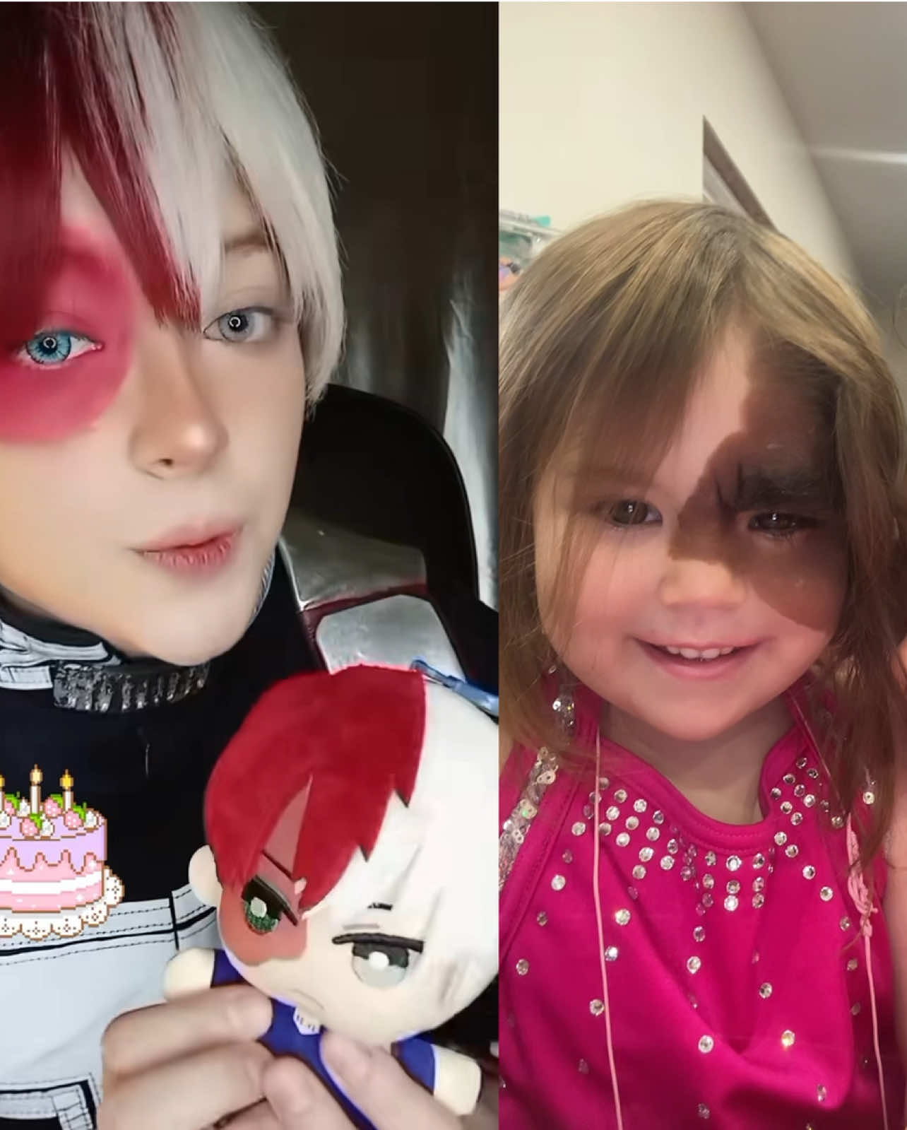 #duet with @ODILEN COSPLAY #bnhacosplay this community keeps making me want to cry! So so sweet! Thank you, Shoto ❤️🤍