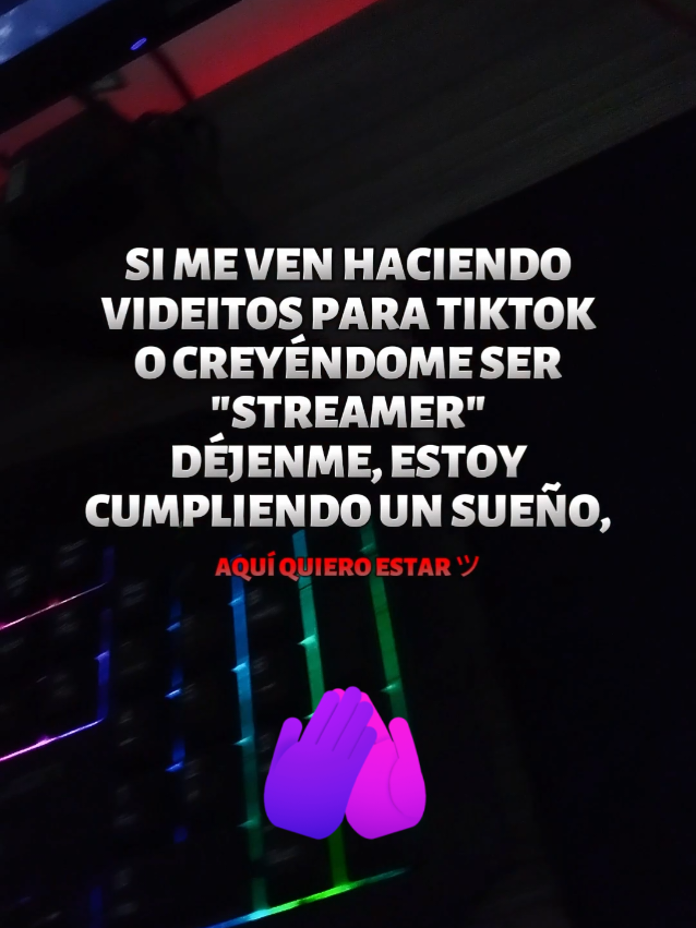 Me ayudan a cumplirlo 🫣🥹 #streamer #paratiiii #fyp #live #setupgaming #mysetup #streamerpequeño  
