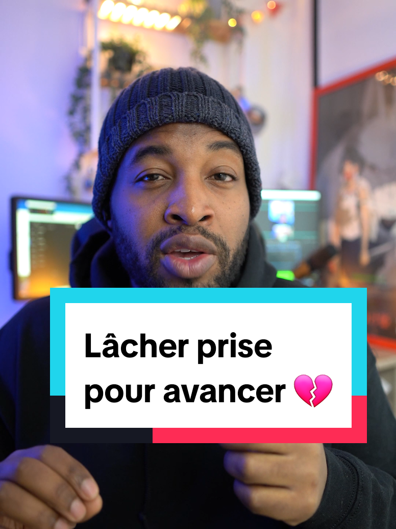 Si tu veux pas passer des années à rejouer le film en boucle comme moi, tu dois apprendre à lâcher prise dès maintenant. Apprends de cette épreuve, profite-en pour te reconstruire, évoluer et t’entourer des gens qui comptent : tes amis, ta famille. #rupture  #amour #conseilamour  #lacherprise #citation 