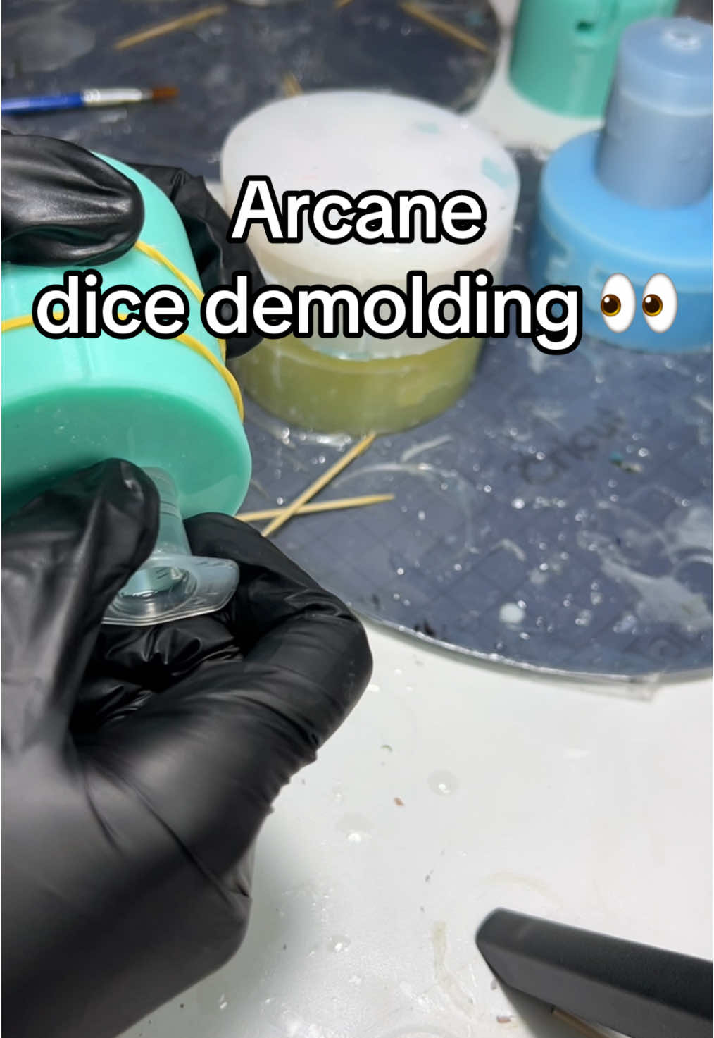 #dice #dnd #arcane #arcaneleagueoflegends #arcaneseason2 #arcanedice #arcanefanart #ttrpg #dicetok #dicegoblin #handmade #dungeonsanddragons #dicemaking 