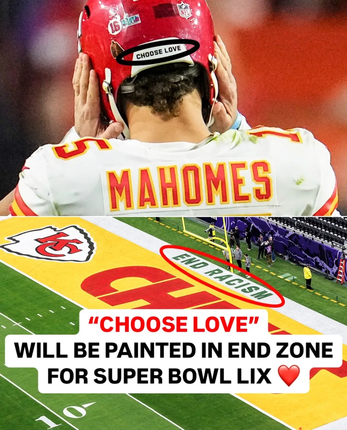 The NFL will paint 