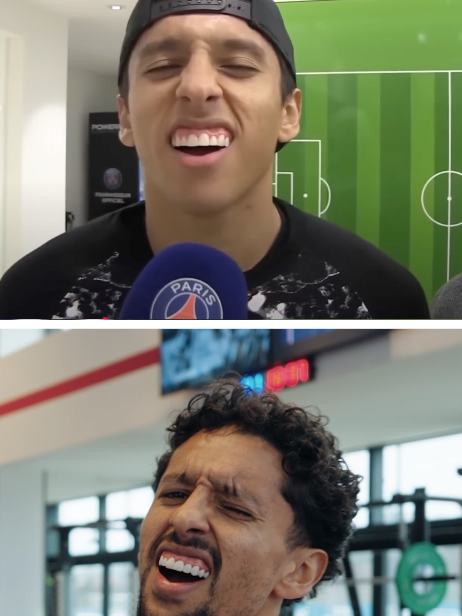 😂 Throwback - ÇA VAAAA 🤣  #psg #marquinhos