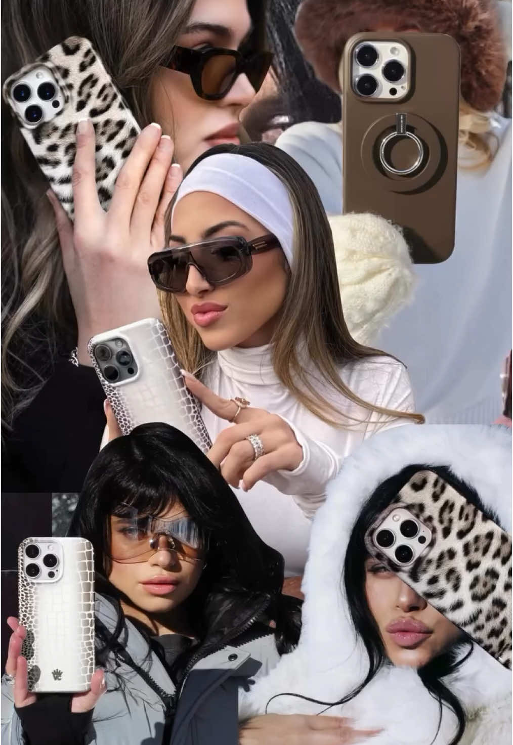 FREE PHONE GRIPS TODAY ❄️🐆🤍 Our NEW Après Angel  Collection is LIVE, featuring 3 NEW Phone Cases and a full suite of matching MagSafe accessories! Whether you’re hitting the slopes or cozying up on the couch, this collection instantly ups your phone’s chic-factor. + FREE Matching Phone Grips Today ❄️ 10 Foot Drop Protection ❄️ Matching MagSafe Accessories ❄️ MagSafe Compatible ❄️ Scratch Resistant ❄️ Anti-Microbial Coating Himalayan Croc, Espresso Brown and Arctic Leopard are all available for both iPhone & Samsung. Himalayan Croc and Arctic Leopard are Limited Edition, so be sure to shop this collection before it sells out! ❄️🐆🤍