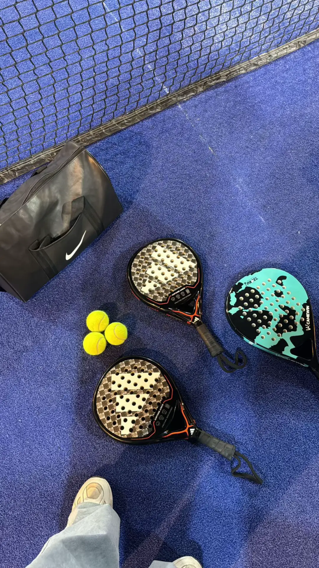 🤍🤍🤍🤍🤍🤍 @عنوان البادل #fyp #foryou #بادل #padel 