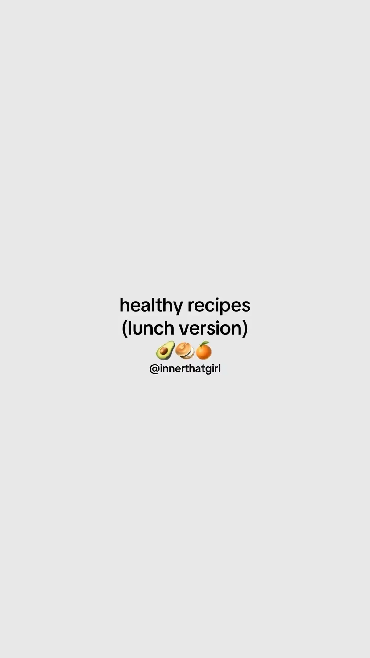 a 2nd part for lunch recipes 🥑🥗  @innerthatgirl  #GlowUp #healthy #SelfCare #xcyzbca #food #foodies #healthyrecipes #wonyoungism #fit #Fitness #fyy #aesthetic #fitnessjourney #2025 #healthymeal