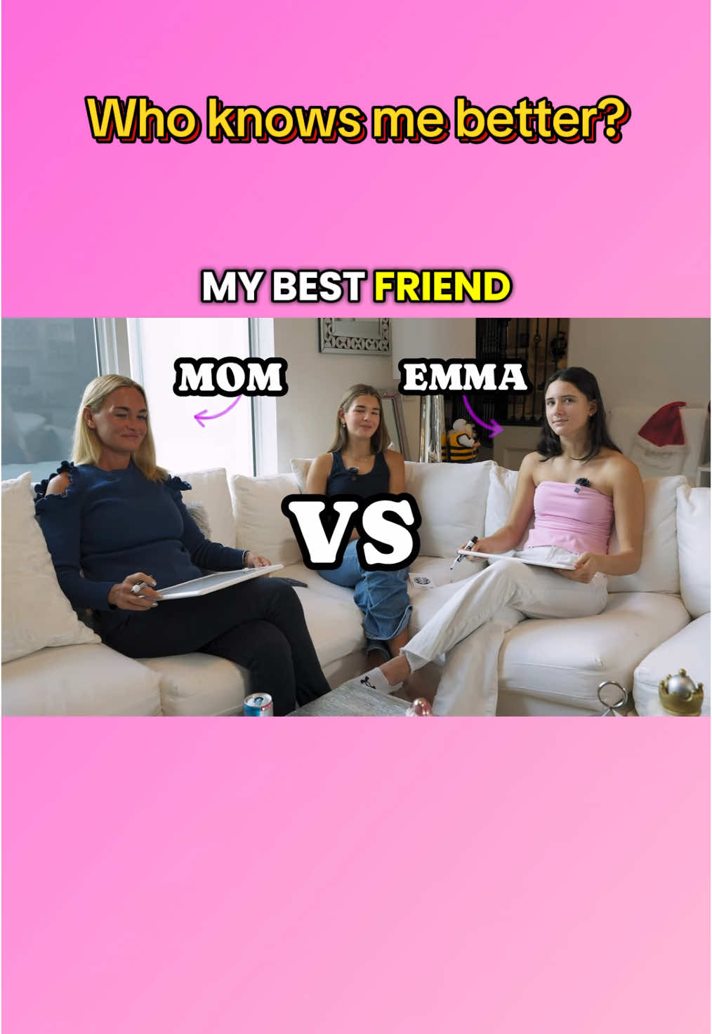 mom vs best friend #kaitrump #kaitrumpvlog #donaldtrump #whoknowsmebetter #Vlog #fyp 