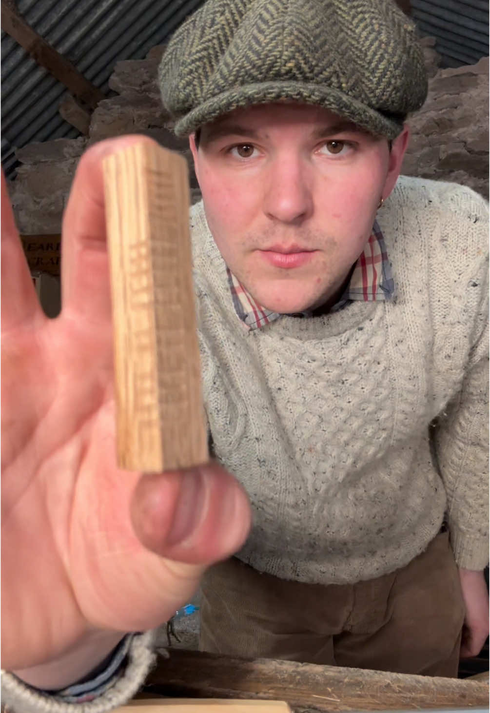 Ogham #ogham #oghamstone #woodwork #ireland #history # heritage #handtools #carving 