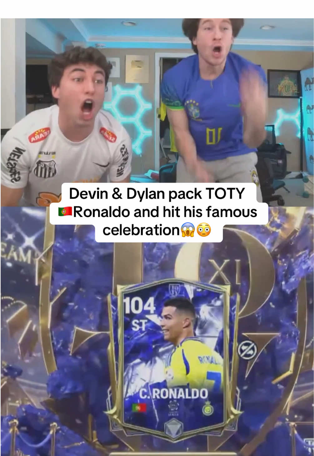 Happy birthday RON 🙏🏼🐐 #devincaherly #devinanddylan #gaming #fcmobile #cr7 #ronaldo #cristianoronaldo #packopening #fcmobile25 