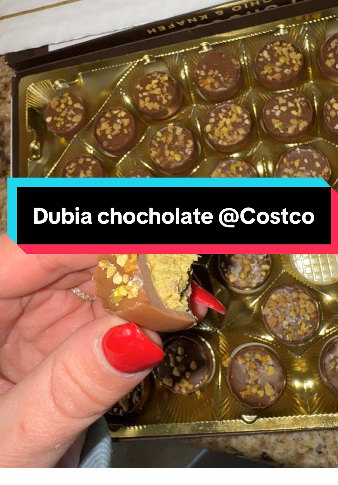 Dubia chocolate at Costco 😍 #dubai #dubiachocolate #costco #costcofinds #chocolate #candy #sweetie #ValentinesDay #valentine  @Costco Wholesale 