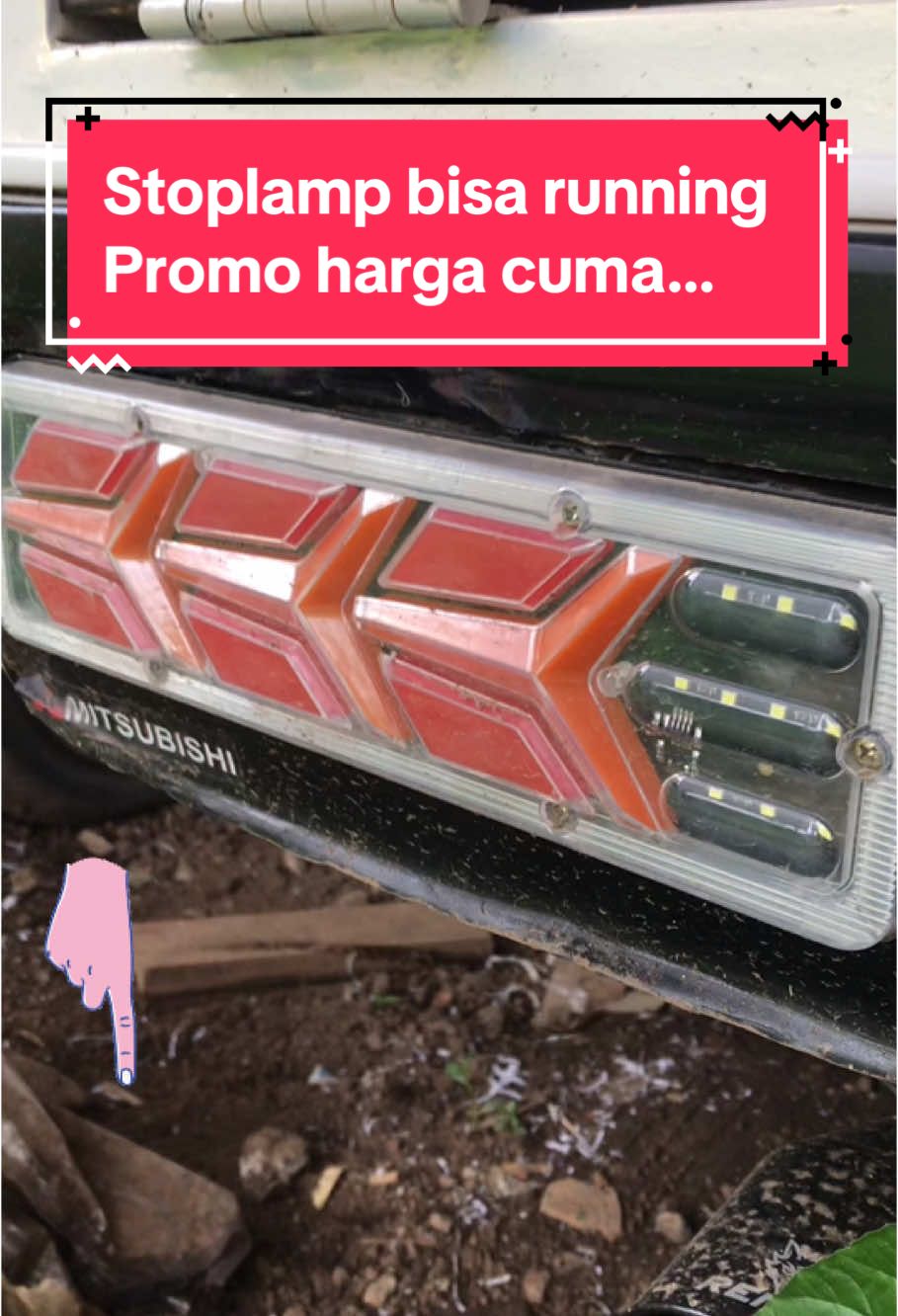 Stoplamp pick up full led pemasangan sangat mudah #stoplamp #stoplamprunning #stolampmobil #wibgajian 