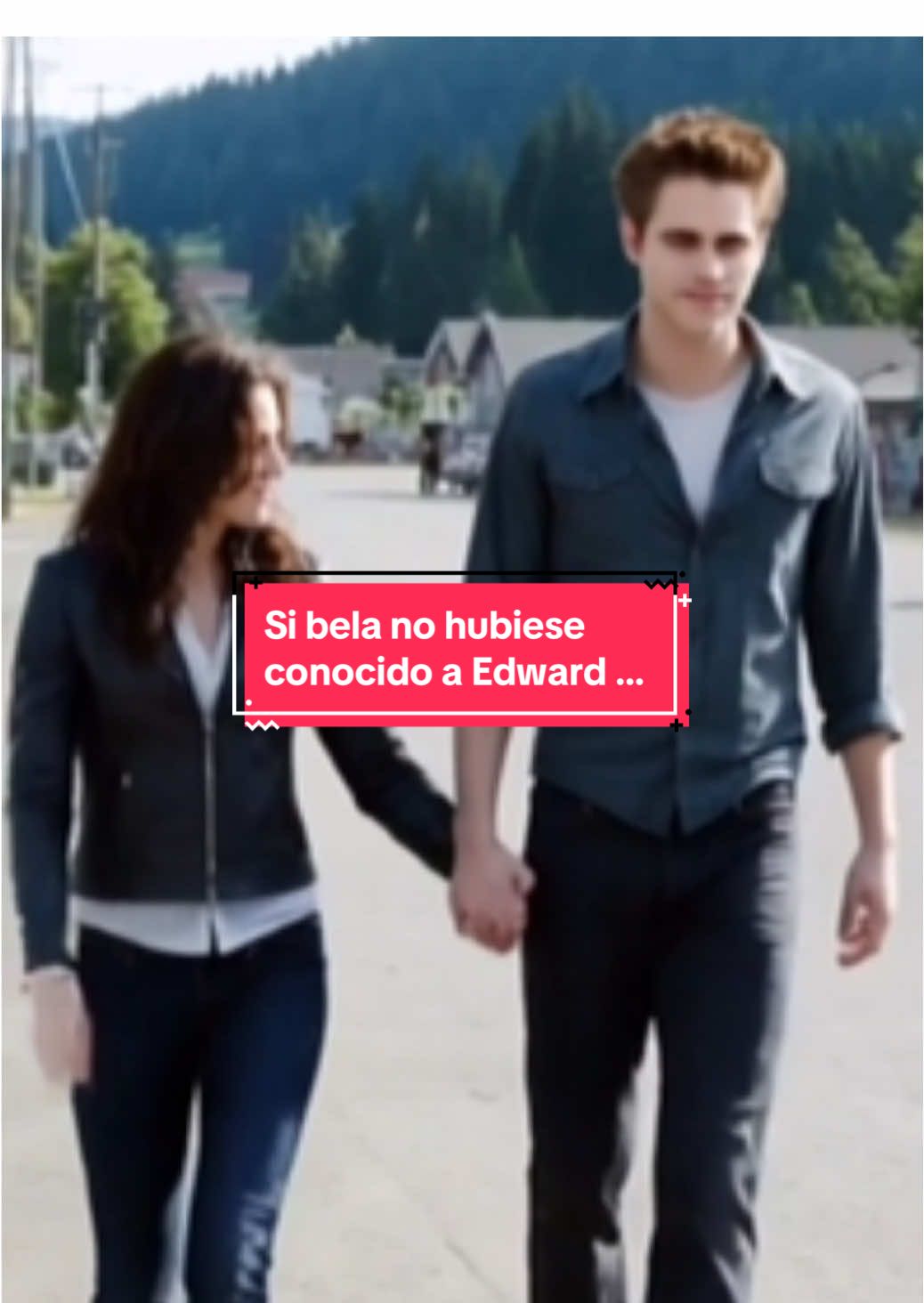 ¿Que pasaria si Bela no hubiese conocido a Edward en la pelicula de crepusculo? #peliculas #crepusculo #twilight #edwardcullen 