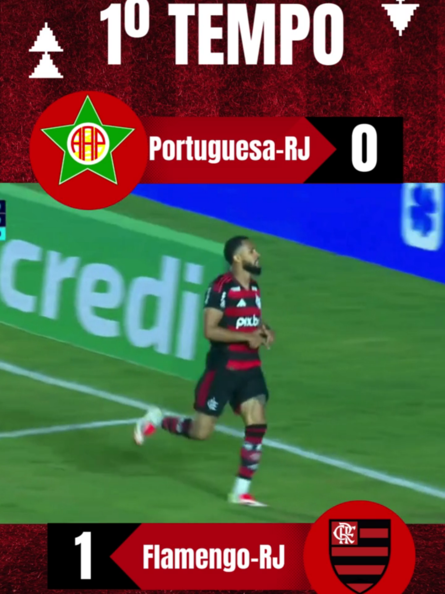 Gol do Juninho! O jogador faz seu primeiro gol com a camisa rubronegra. Portuguesa 0 - 1 Flamengo! #flamengooooo #futebol #gol #brasileiro #juninho #mengo #carioca #corinthians #crf #palmeiras #vamosflamengo #fla #mengao #riodejaneiro #flamengoatemorrer #saopaulo #gabigol #neymar #sempreflamengo #rubronegro #umavezflamengo #srn #flamengooficial #fluminense #botafogo #issoaquieflamengo #futebolbrasileiro #campeonatocarioca #umavezflamengosempreflamengo #santosfc