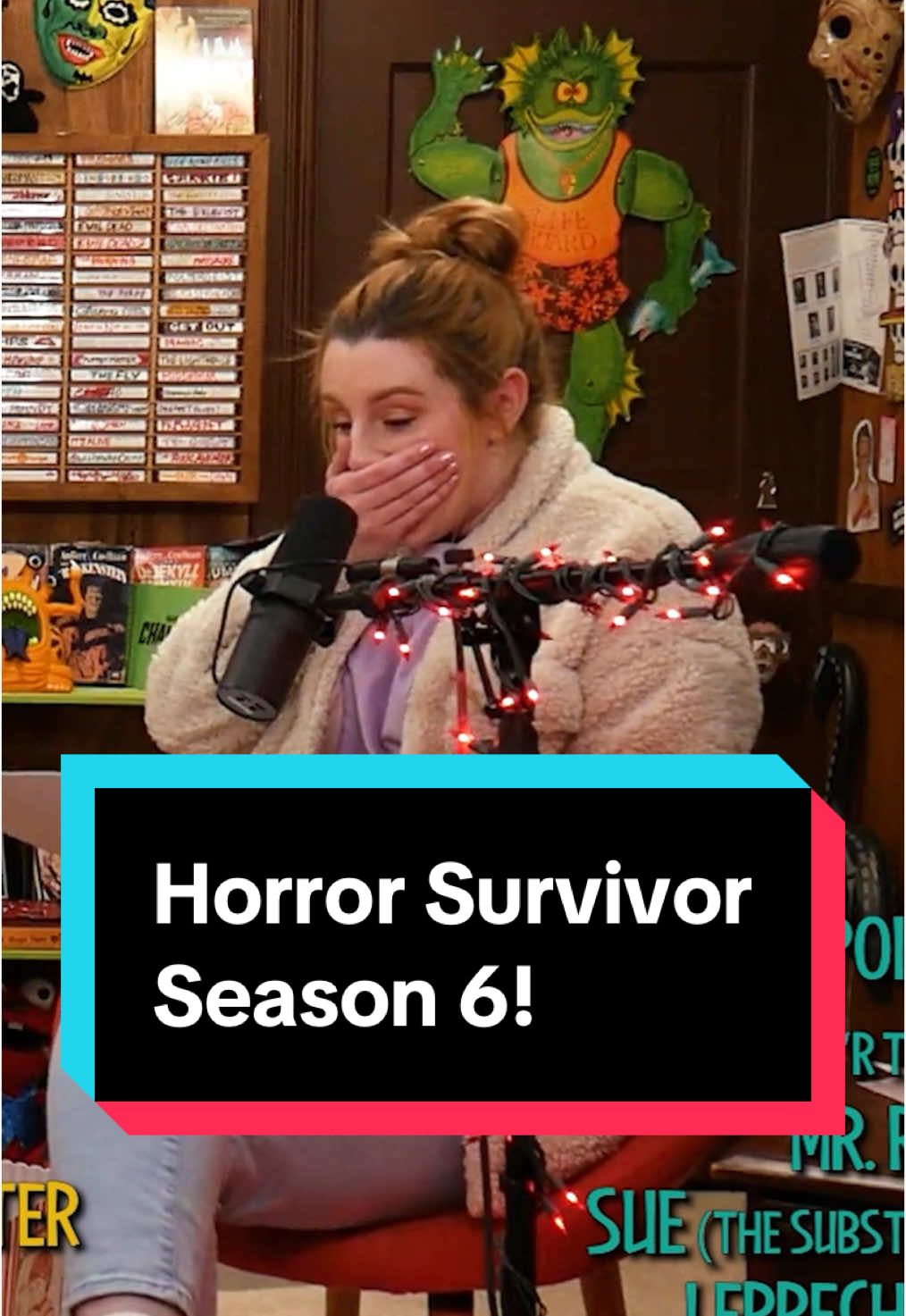 So THAT'S why it was banned... #horror #deadmeat #podcast #chelsearebecca #jamesajanisse #survivor #horrorsurvivor #readyornot #creep #heretic #gameshow #show #game #horrormovies #scarymovies
