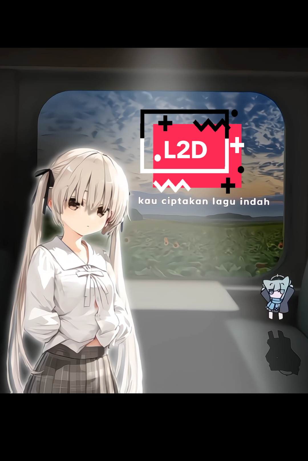 shiroko ikut naik kereta 🗿 #l2d #gfx #amv #gfxmanipulation #fyppppppppppppppppppppppp 