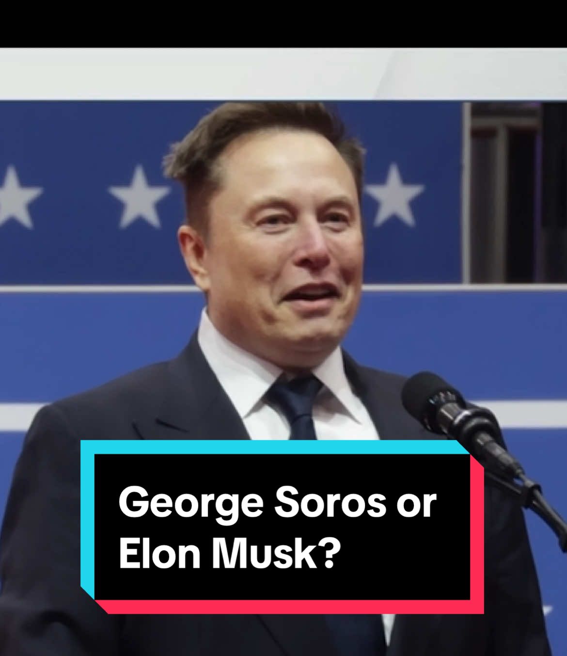 Conservatives warning about George Soros but make the footage Elon Musk #DailyShow #ElonMusk #FoxNews 