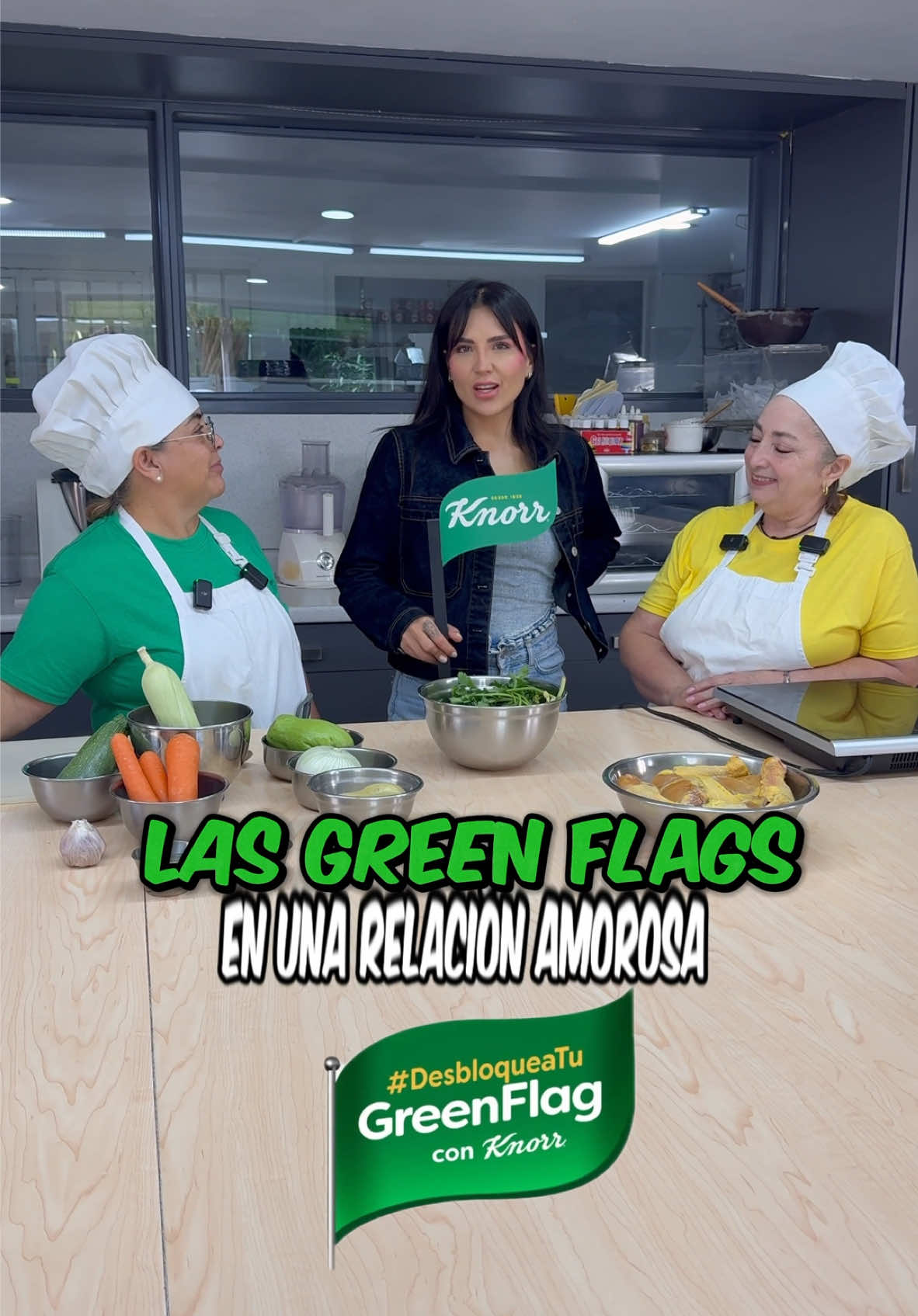 Con @knorrmexico descubre tu greenflag !!! Parte 1  #Publicidad #greenflag #knorrsuiza #publicidad Aliméntate Sanamente  #DescubreTuGreenFlag