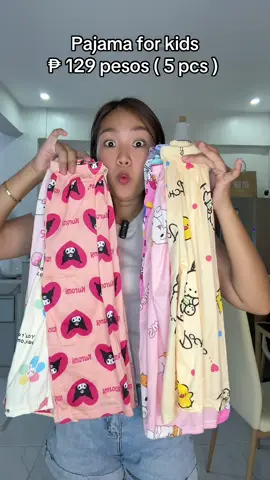 Pajama for kids ang gaganda ng prints ang lambot pa 😁  #kidspajama #pajamaforkids #kidssleepwear #sleepwearforkids #pajama #sleepwear #kidsclothes 
