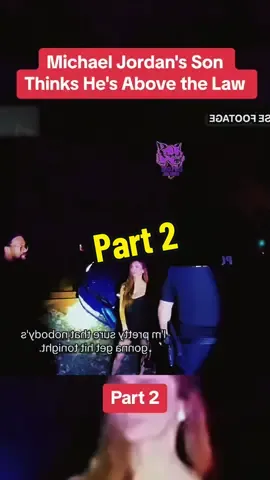 Michael Jordan's Son Thinks He's Above the Law. Part 2 #crime #truecrime #killer #murder #police #case #judge #fyp #viral_video #cops 