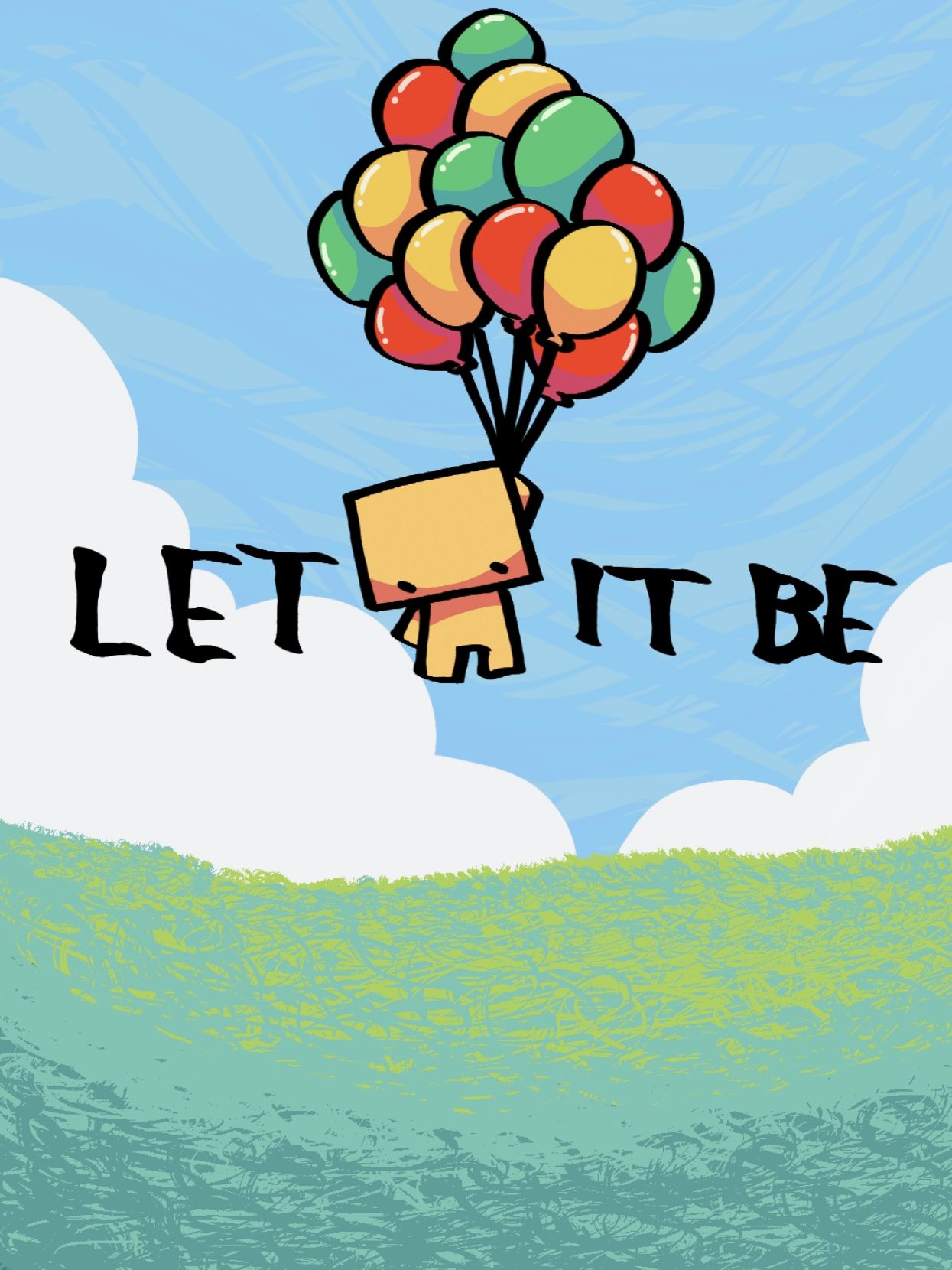 #thebeatles #letitbe #music #animation #lyrics_songs 