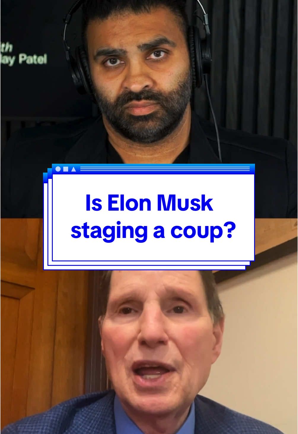 Nilay sat down with Sen. Ron Wyden, a Democrat from Oregon, to ask him about Trump, Elon Musk, and DOGE — and whether the world’s richest man is staging a coup. Look out for the full episode on Monday. #trump #elonmusk #doge #politics #policy #coup 