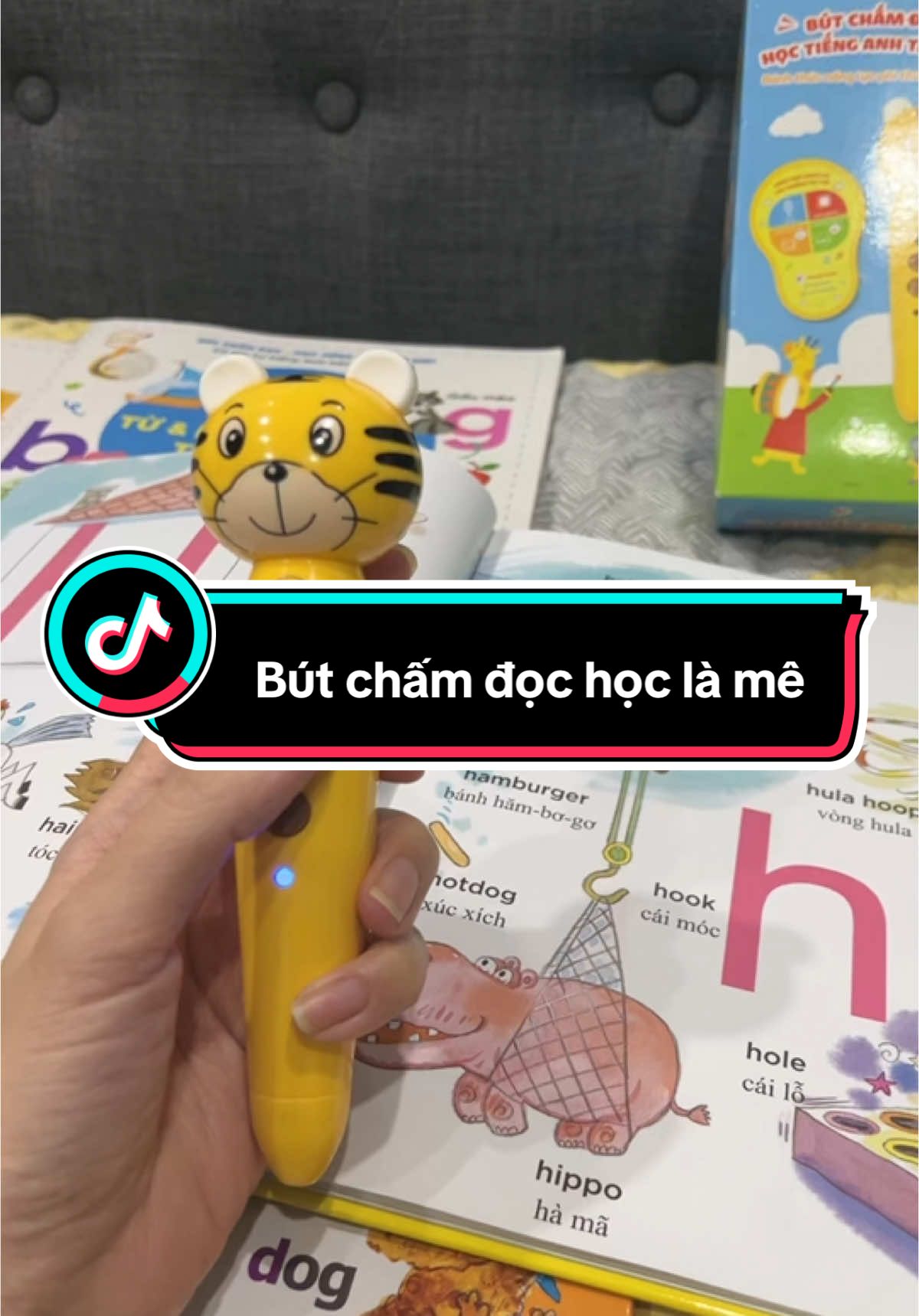 Bút chấm đọ học tiếng anh Tân Việt #viral #xuhuong #thinhhanh  #butchamdoc  #sachtienganhchobe 