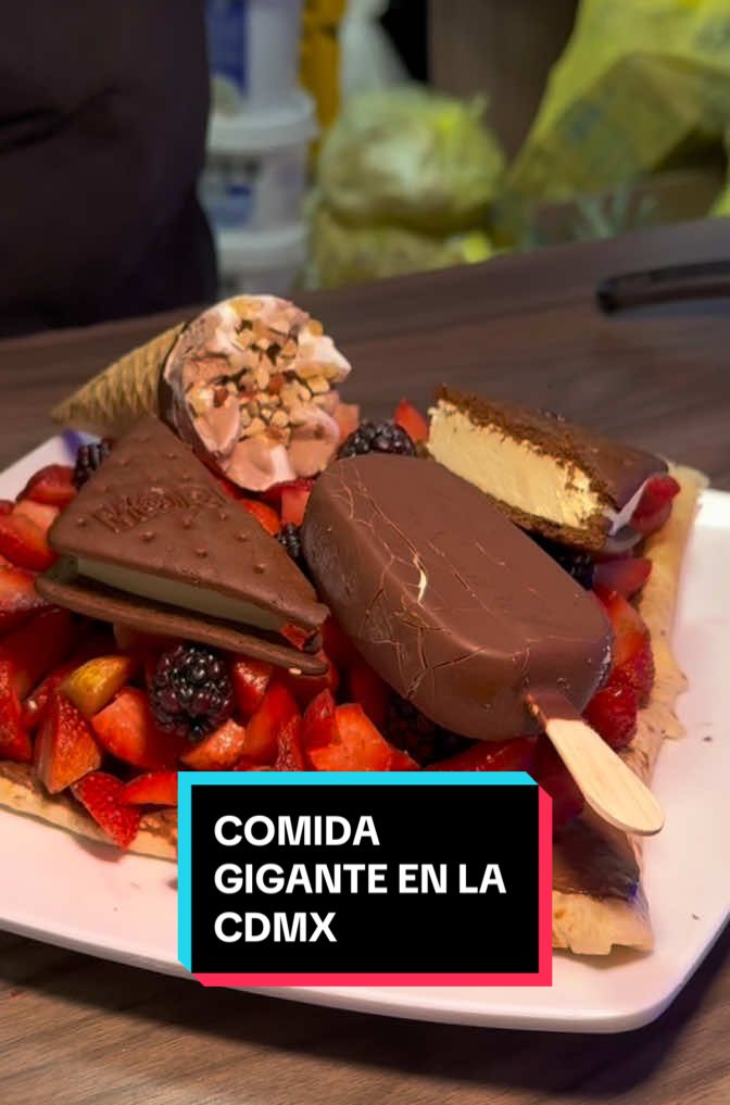 Comida gigante en la CDMX, Crepas, Cortes de Carne, Hamburguesas y más en Dulce Sensación #dondeir #dondeircdmx #lugares #lugaresparavisitar #quehacer #quehacercdmx #cdmx 