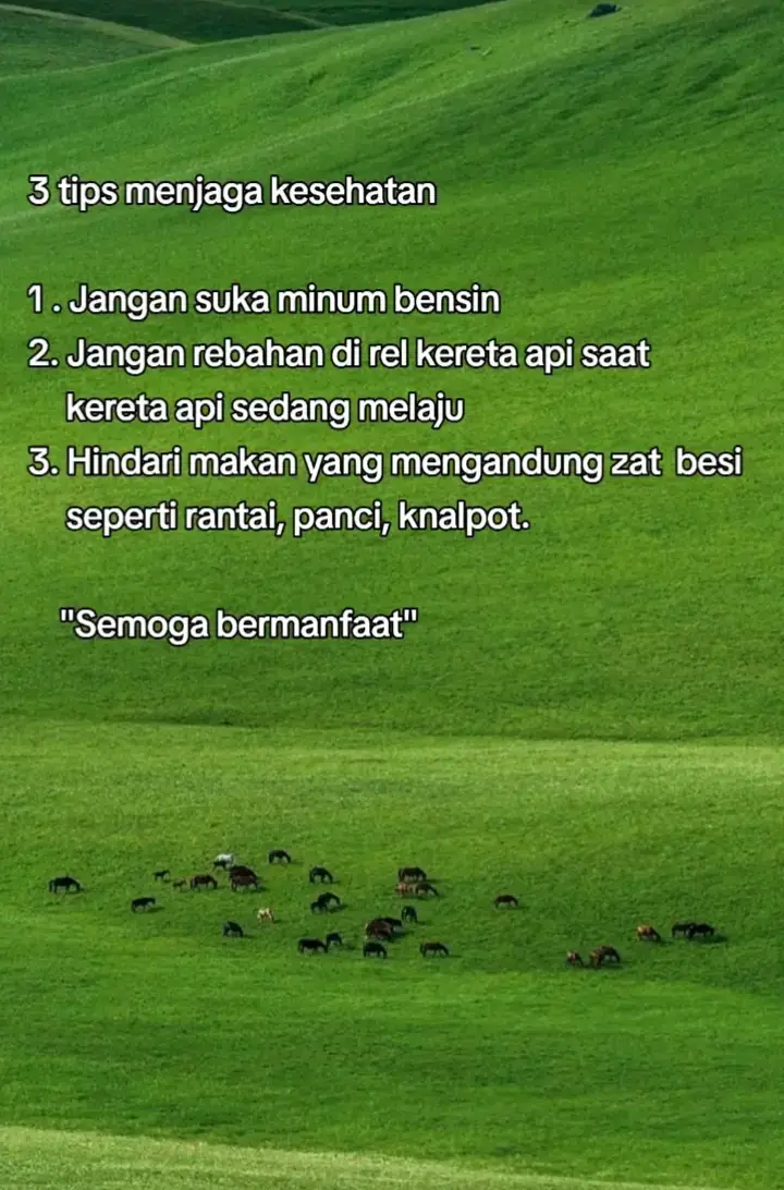 3 tips cara menjaga kesehatan 