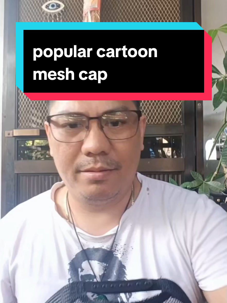 popular cartoon baseball cap snap cap mesh cap for men and women #cap #baseballcap #snapcap #meshcap #tiktokviralvideo #tiktokshopph #tiktokfyp 