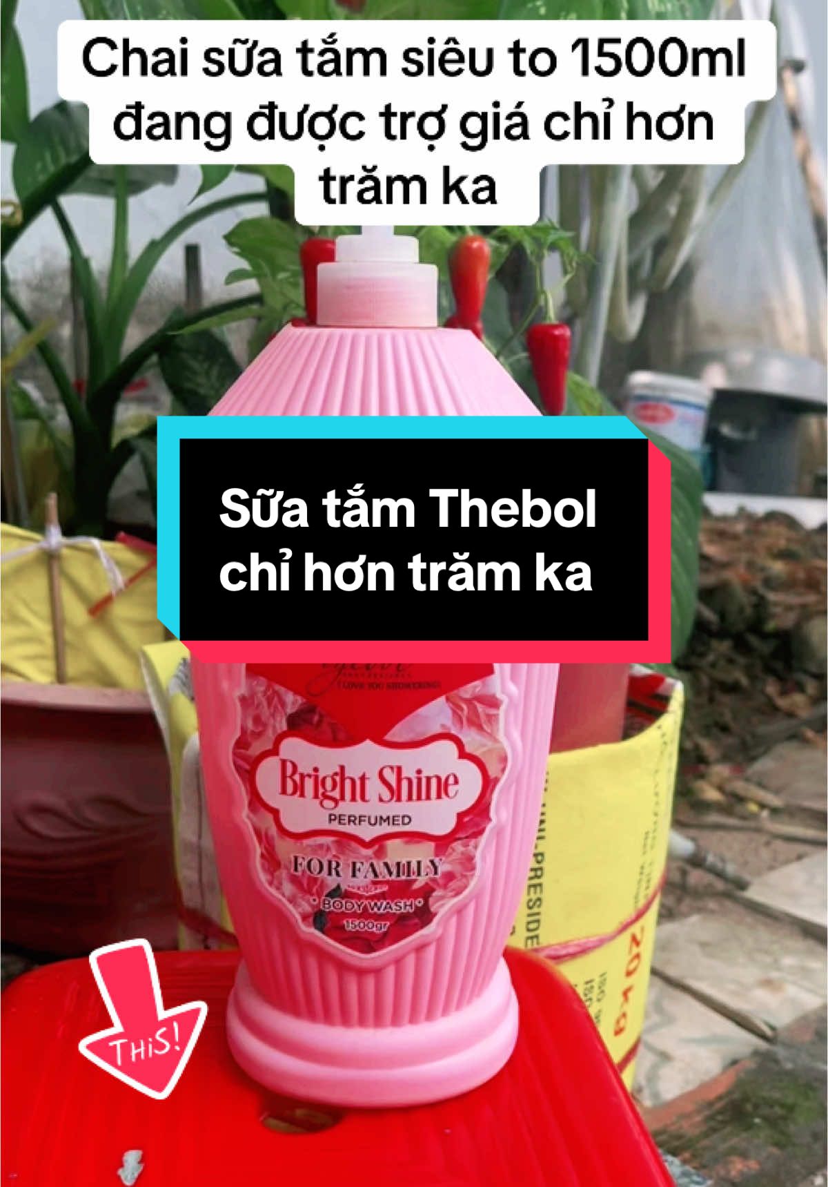 Chai sữa tắm siêu to cả gia đình xài rất tiết kiệm mà rất thơm luôn nha cả nhà #mypham #suatam #suatamthebol #xuhuong 