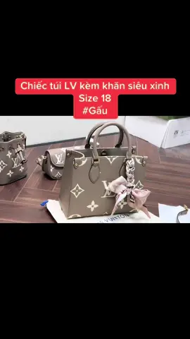 Túi LV onthego kèm khăn . Mê mẩn quá chị em ơiii 🛍️🎀#xh #nguoivietnamtaidailoan🇻🇳🇹🇼 #duhocsinhtaidailoan🇹🇼🇻🇳 #oder_hàng_chất_lượng_🇻🇳🇹🇼 #oder_từ_trung_về_việt_nam_🇨🇳🇻🇳 #tuixach #Gấu_Oder_TW🇨🇳🇹🇼 