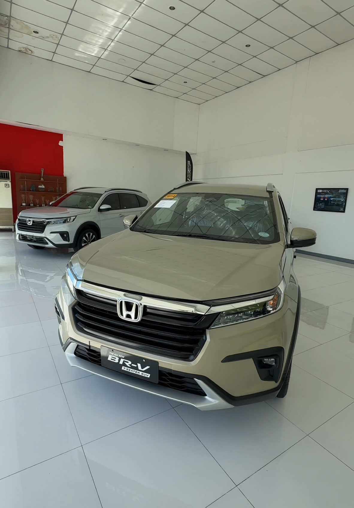 Honda BRV VX 2025 Model Beige💖 #honda #hondabrv #hondabrvvx #carreview 