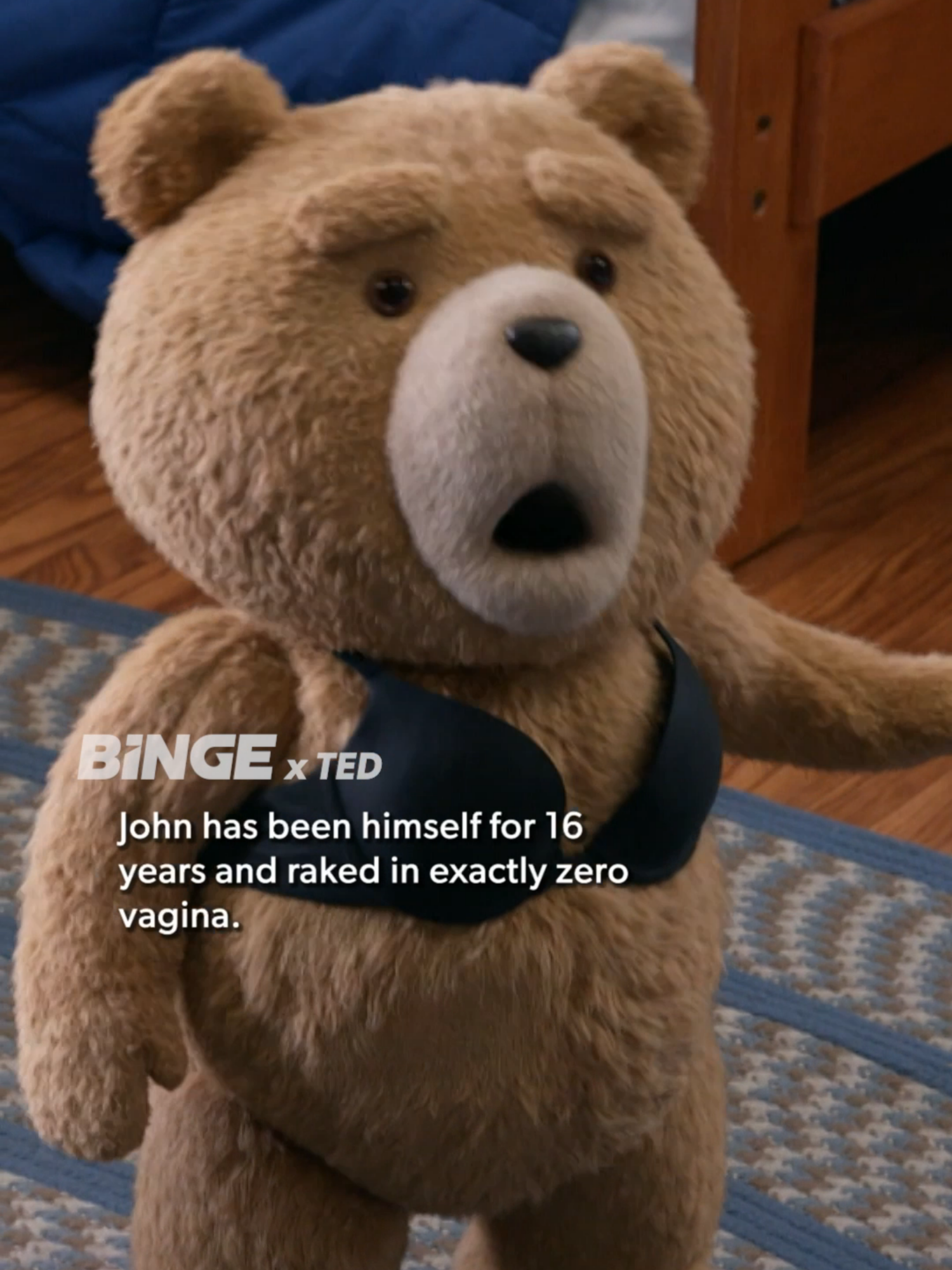 Ted's got great advice. Stream the first season of the series Ted now on BINGE. #Ted #TedSeries #TedShow #SethMacfarlane  #Teddy  #Funny  #Laugh  #Teenage  #Teenager #Advice #BINGE #ItAllHappensHere #TV #TVShow #TVSeries #TVClip #TVClips #TVScene #TVScenes #Show #Series #Clip #Clips #Scene #Scenes