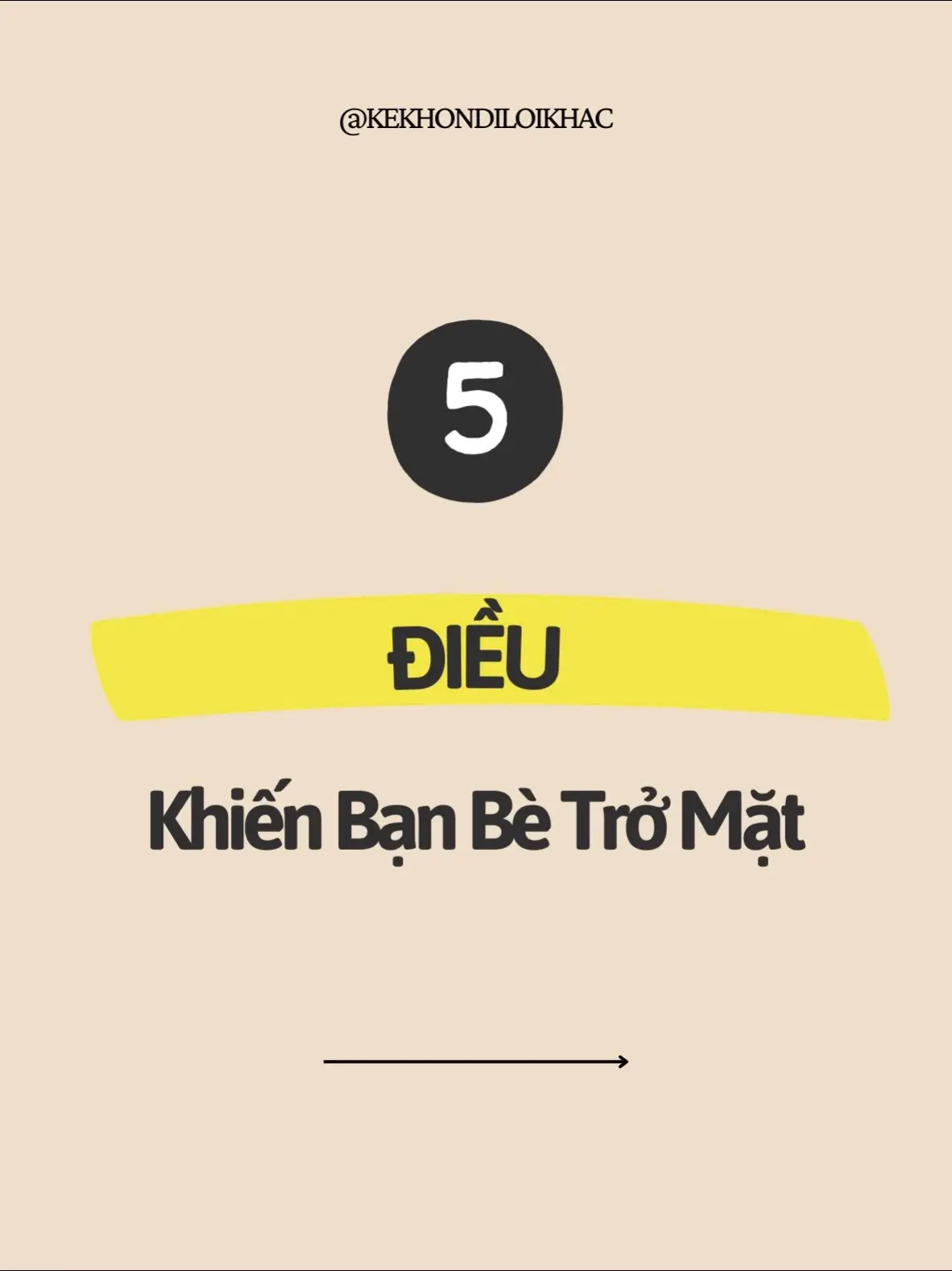 Được kĩ xem bạn của bạn có nằm trong trường hợp nào sau đây kh nhé #kekhondiloikhac #baihocthanhcongcuadoanhnhan #baihocthanhcongtrongcuocsong 