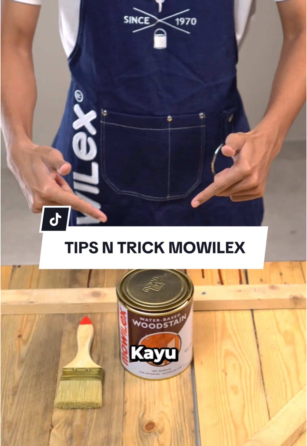 Jangan salah pilih cat! Pilih yang memiliki warna tahan lama dan mudah di bersihkan seperti Woodstain 500 Mahogany ini! Comment di bawah untuk next tips nya! #mowilex #coloryourbold 