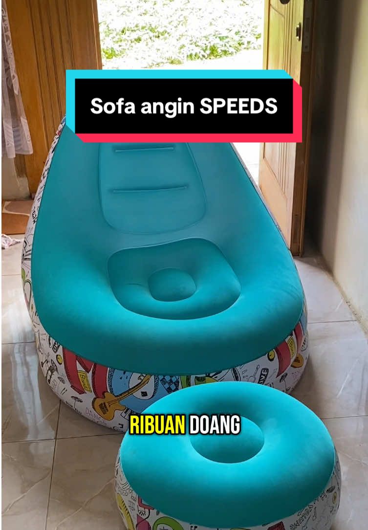 Sofa angin dari SPEEDS cocok untuk rebahan #sofaangin #sofamurah 