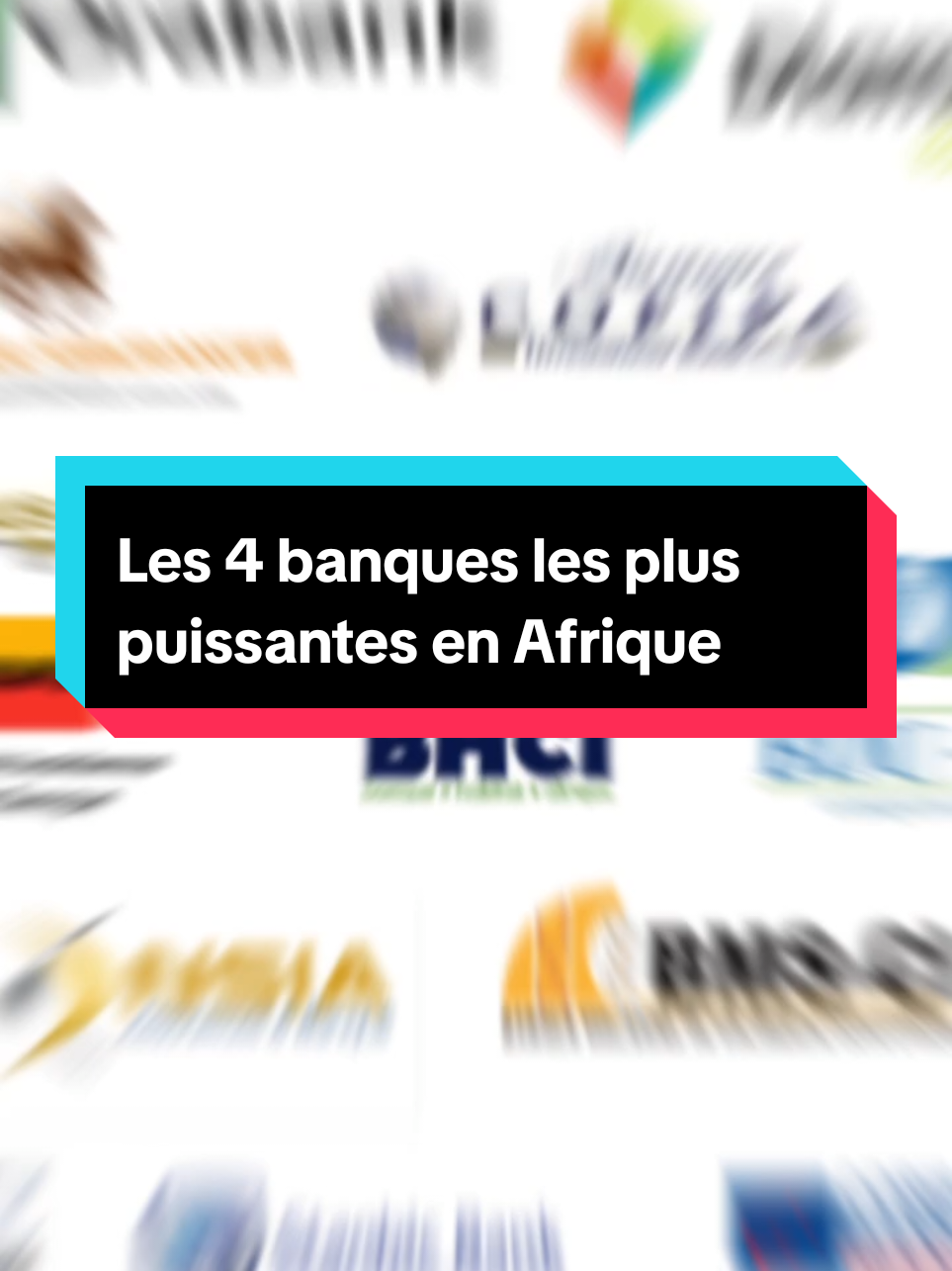 Les 4 banques les plus puissantes d'Afrique  #tiktokusa #tiktokfrance🇨🇵 #tiktokafrique #banques #puissantesbanques 