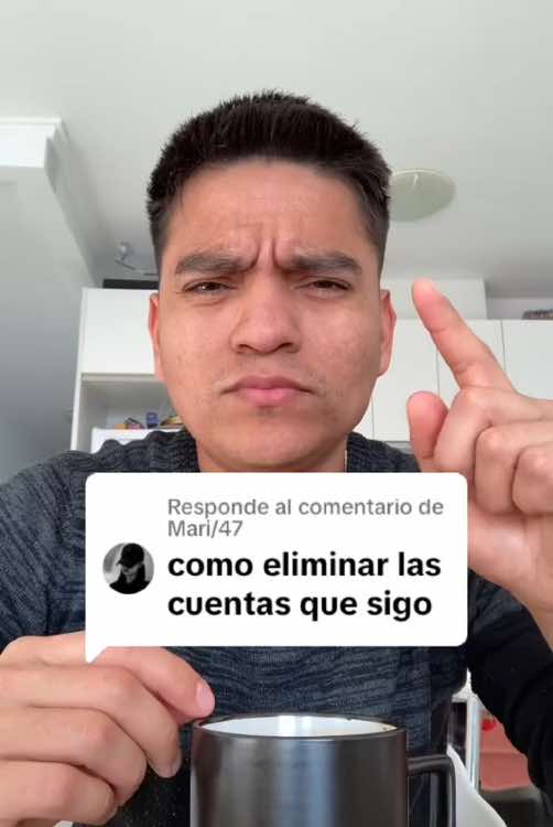 Respuesta a @Mari/47 Cómo dejar de seguir a todos en TikTok