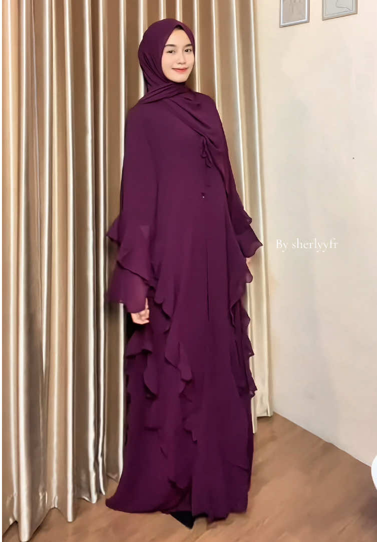 Abayaa mewah untuk lebaran😍✨#abaya #abayagirls #OOTD #dresslebaran #bajulebaran #terbaru #trend 