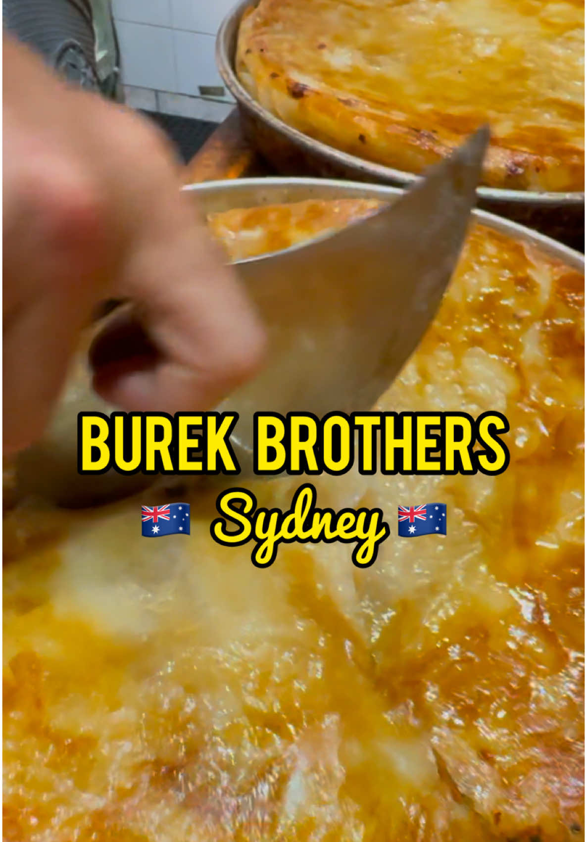 Traditional Burek in Sydney Australia! @The Burek Brothers 🇲🇰 . . #burek #fy #balkan #balkanfood #sydney #fyp #pastry 