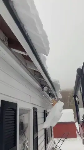 Shoveling snow and ice #asmr #oddlysatisfying #fyp #satisfying #ice #fypシ 