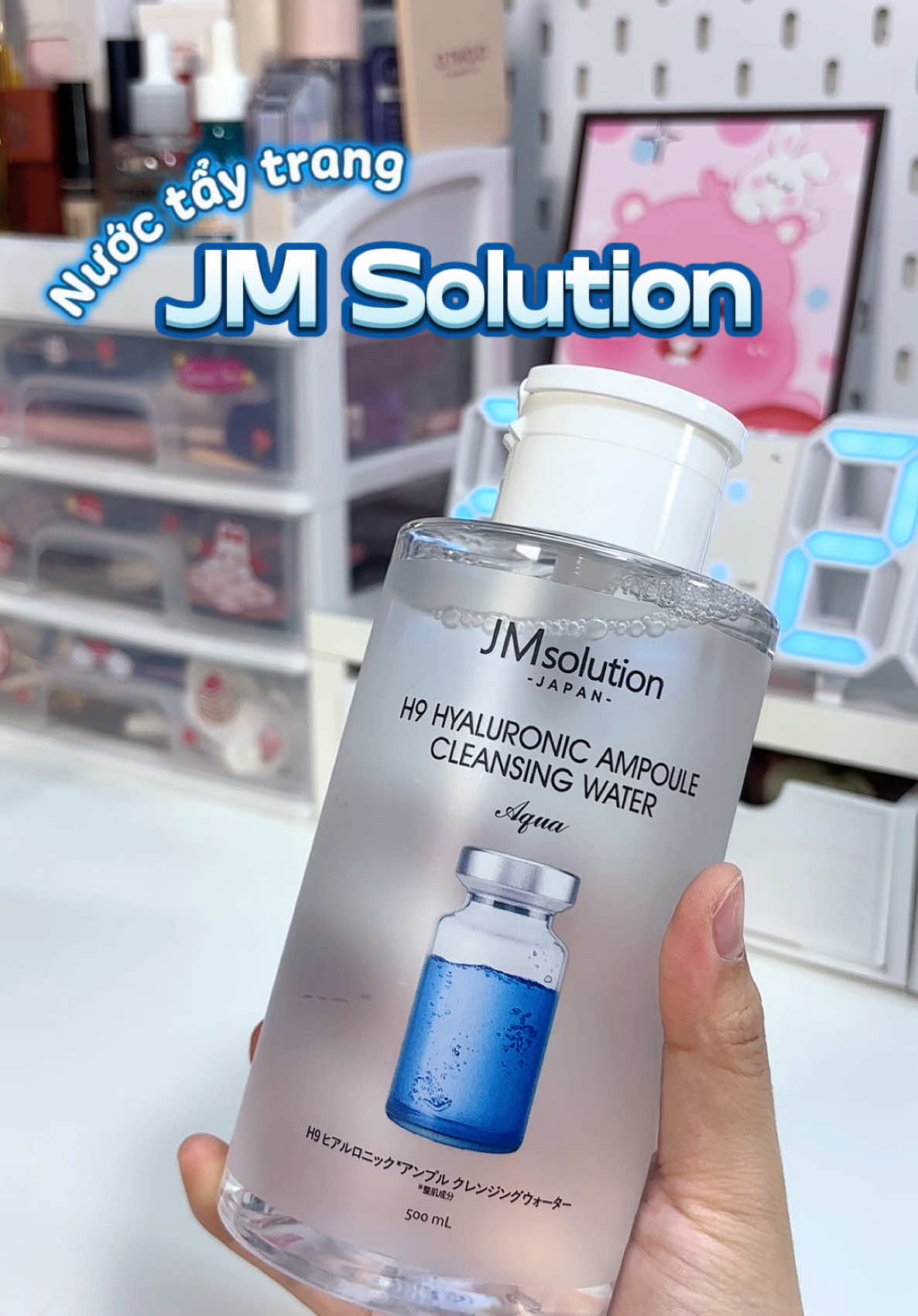 ✨Nước tẩy trang JM Solution dung tích lớn, hạt dẻ, chất lượng ổn áp ✨ #unbox #unboxing #skincare #skincareroutine #nuoctaytrang #taytrangjmsolution #jmsolution #nuoctaytrangjmsolution #xuhuong #viral #rireview75 