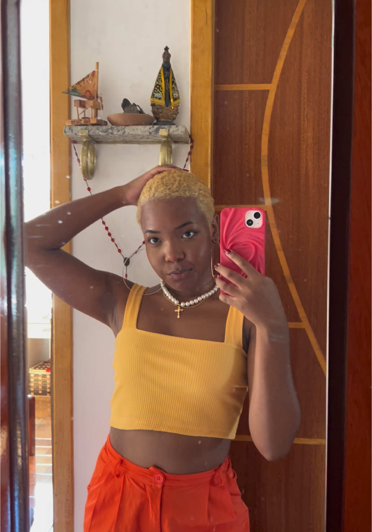 “ah pq você não tem coragem”  não?  #fuso #duquesa #buzzcutgirl #shavedheadgirl #baldgirls #baldgirlsoftiktok 