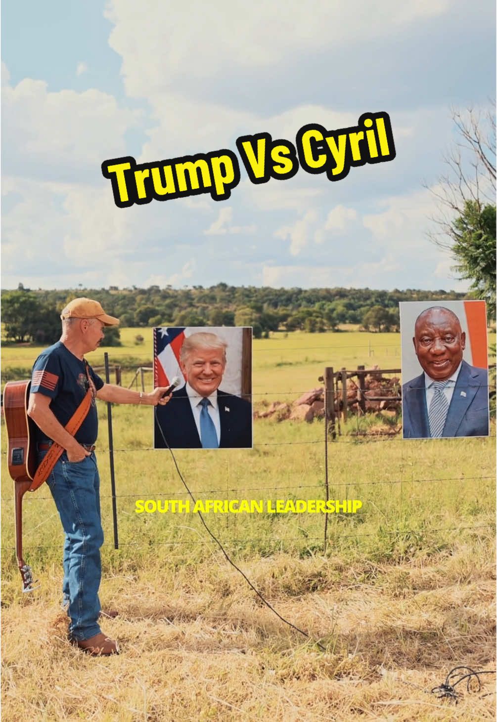 Dean Chancy does interview with Donald Trump and Cyril Ramaphosa #landexpropriation #anc #corruptgovernment 